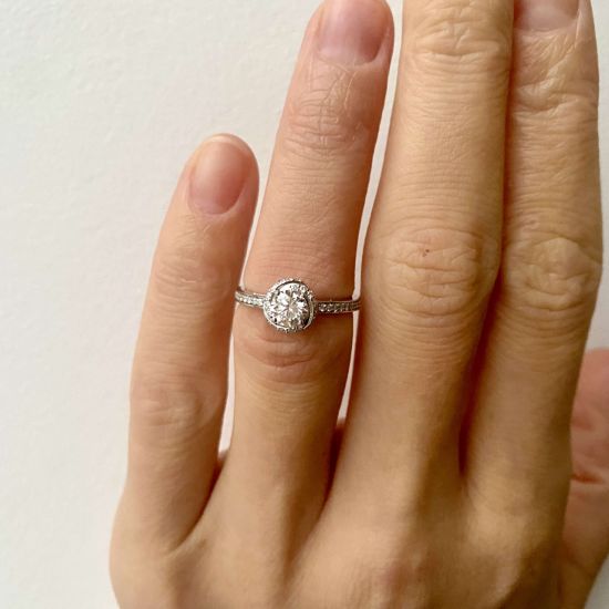 Twisted Style Diamond Ring Style 3766 PIERRE Jewellery order